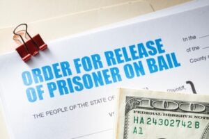 order for release of prisoner through bail bonding